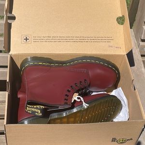 US Women’s 9 Cherry Red Dr. Martens